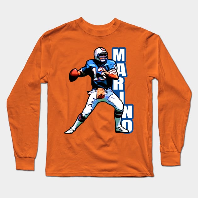 Dolphins Marino 13 Long Sleeve T-Shirt by Gamers Gear